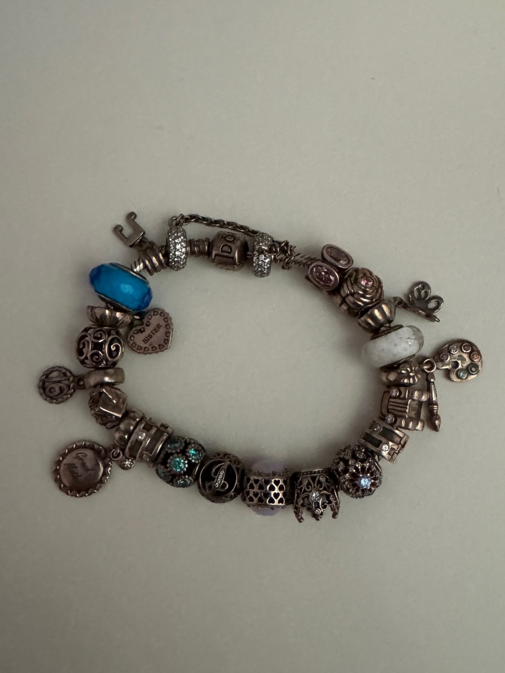 Pandora Silver Charm Bracelet